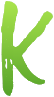 Abreviated KHG logo 'K'